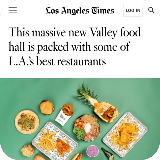 This massive new Valley food hall is packed with some of L.A.'s